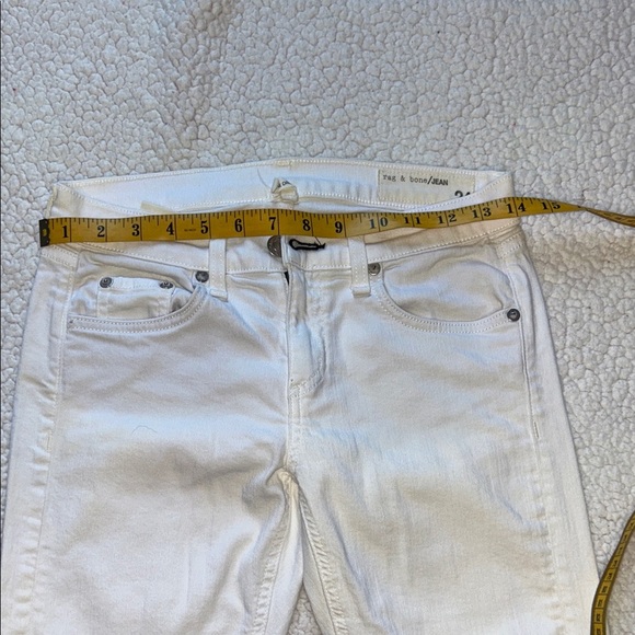 rag & bone Classic White Skinny Jeans - Picture 3 of 14